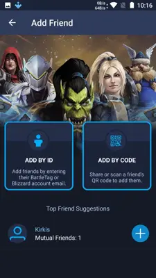 Battle.net android App screenshot 1